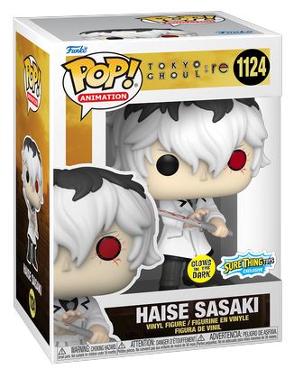 Tokyo Ghoul Haise Sasaki (Glow) Exclusive Funko Pop! #1124