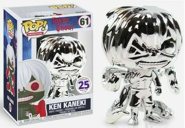 Tokyo Ghoul Ken Kaneki (Silver Chrome) Funko Pop! #61