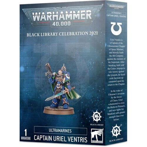 Warhammer 40K: Black Library Celebration 2021 - Ultramarines Captain Uriel Ventris