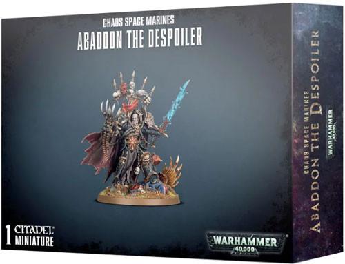 Warhammer 40k Chaos Space Marines Abaddon the Despoiler Warhammer 40k Undiscovered Realm 