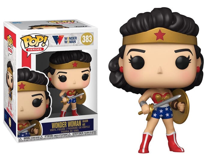 Wonder Woman 80th Anniversary Wonder Woman Golden Age Funko Pop! #383