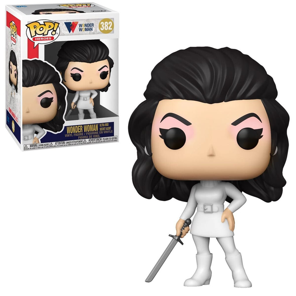 Wonder Woman 80th Anniversary Wonder Woman Ultra Mod Secret Agent Funko Pop! #382