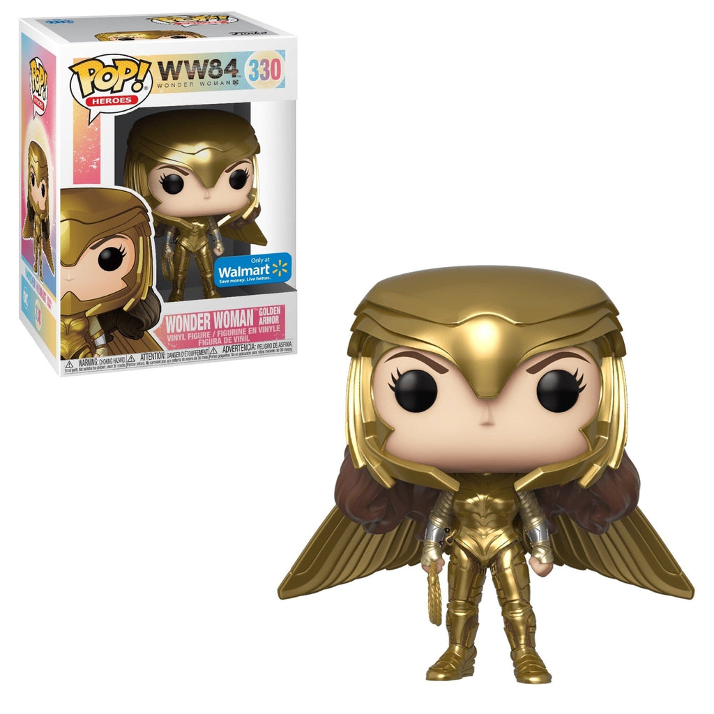 WW84 Wonder Woman Golden Armor (Wings Out) Exclusive Funko Pop! #330