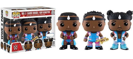 WWE Big E/ Xavier Woods/ Kofi Kingston Exclusive Funko Pop! 3 Pack